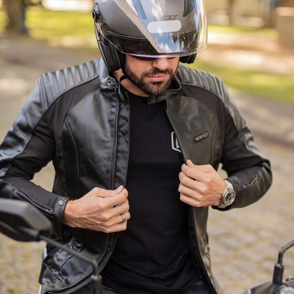 Jaqueta Motoqueiro Jaqueta De Couro Branca Jaqueta Motociclista