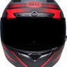 bell qualifier dlx mips street helmet raiser matte black crimson front