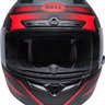 bell qualifier dlx mips street helmet raiser matte black crimson front clear shield