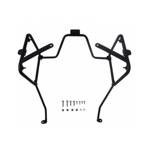suporte malas xl 700 transalp 2011 a 2015 preto fosco chapam